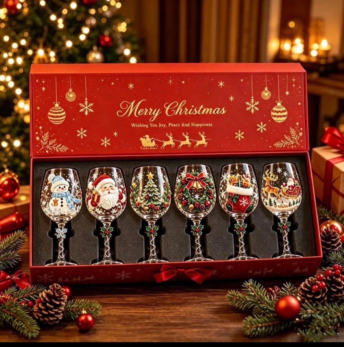 The Christmas Glass Set