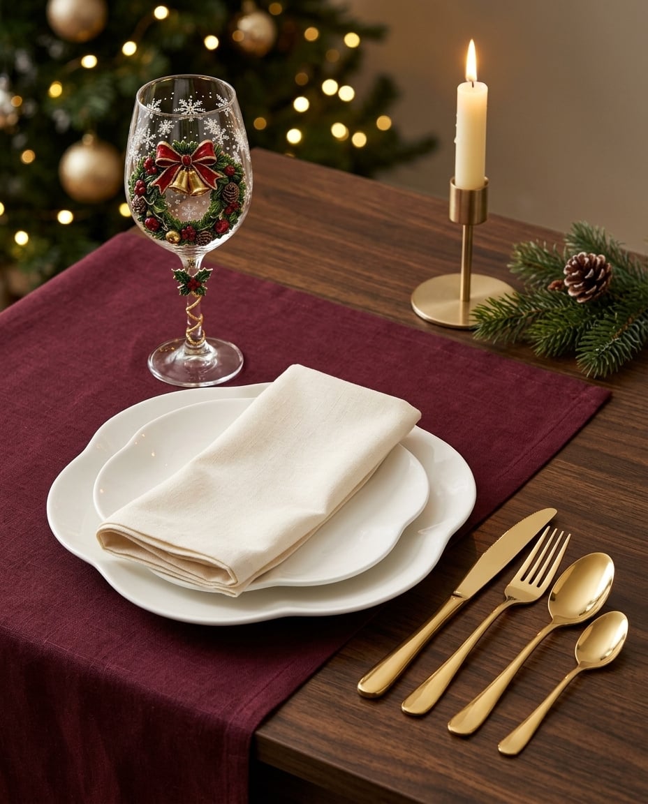 Scalloped plate set